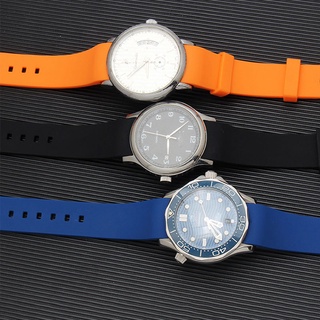 Dây Đeo Đồng Hồ Bằng Silicone Thay Thế Cho Seiko Acr End 18/19/20/21/22/24mm