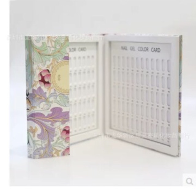 Bộ album mẫu 120 màu móng