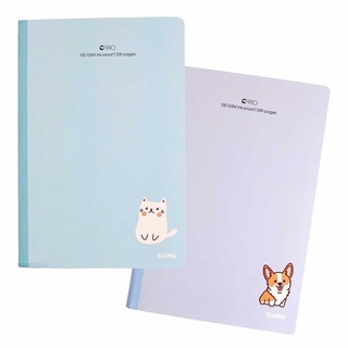 [ Nguyên Lốc ] Tập Vở May Dán Gáy KLONG - Caro B5 Ô 5x5 ; 6x6 ; 7x7 - 80/ 120/ 200 Trang; MS: 834 - 835 - 836 🌻 Pastel