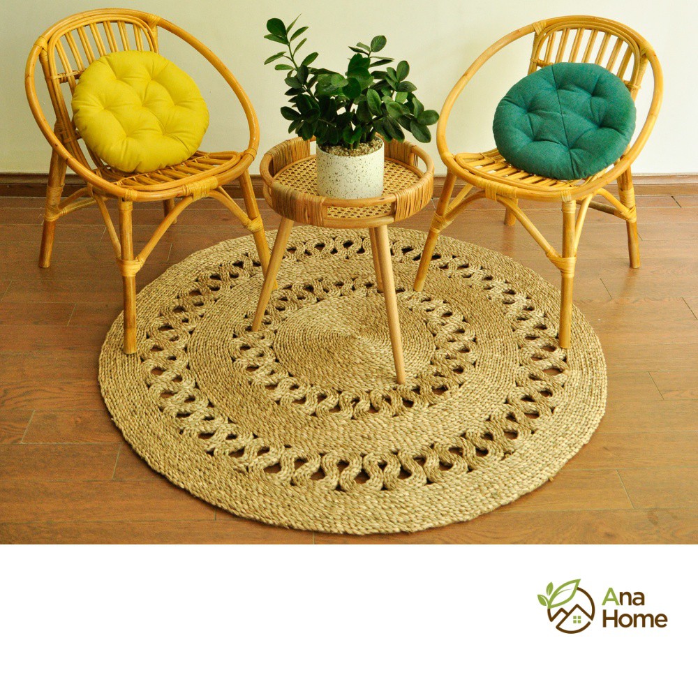 Bàn trà mây Fenny HOME MÂY - Sản phẩm lắp ghép đơn giản cho trang trí nội thất