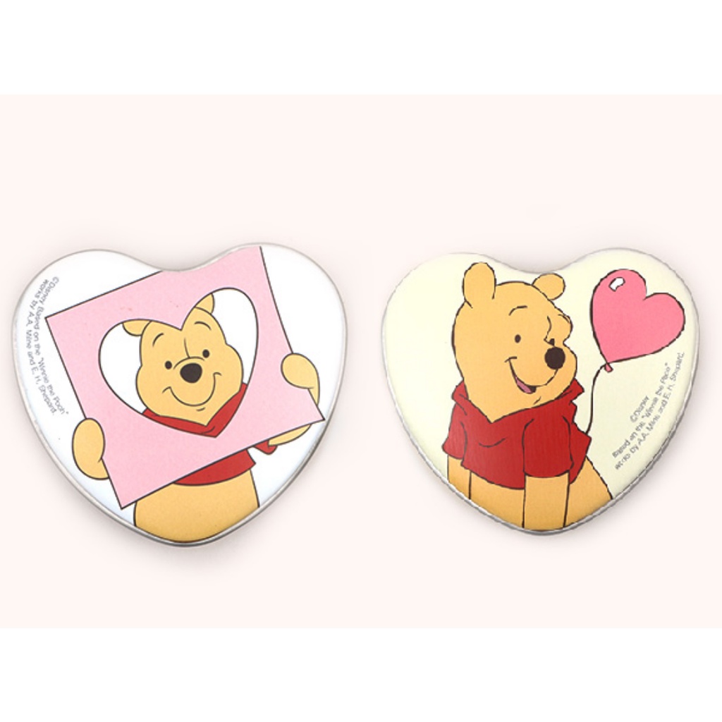 [DAISO Hàn Quốc] Ốp Điện Thoại Thiếc 2 Màu Winnie the Pooh