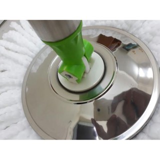 AMZO_(SALE XẢ KHO) CÂY LAU NHÀ 360 ĐỘ INOX LỚN SP7S GIA PHÚ + BÔNG LAU ( GIAO MÀU NGẪU NHIÊN )