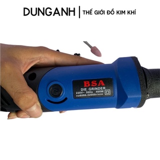 Máy mài khuôn Kim Khí Dung Anh, máy mài lỗ thẳng BSA 300W bảo hành 12 tháng