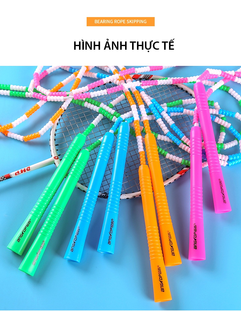 Mô tả Dây nhảy Beaded rope KAT chuỗi hạt Cleacco BORO SPORT - 5