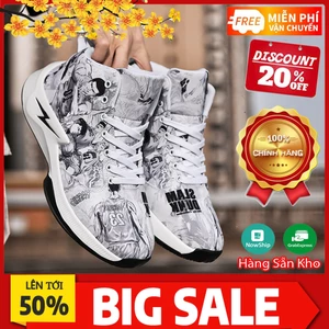 Giày Bóng Rổ Cổ Cao Slamdunk - Giày bóng rổ Nam Cao Cấp