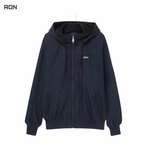 Áo Khoác Dù Nam RON-RON2-Vải Dù chống thấm, chống nắng-Có túi trong Nón tháo rời tiện