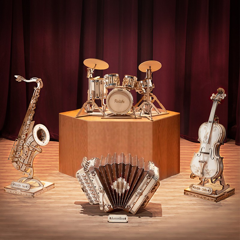 Mô Hình 3D Gỗ Robotime Nhạc Cụ (Music Instrument) TG309 - TG411 ...