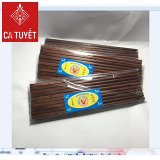 ĐŨA ĂN GỖ TRẮC BỘ 10 ĐÔI CAO CẤP KHÔNG CONG VÊNH - HÀNG XUẤT TRUNG- ẢNH THẬT