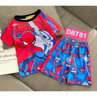 [7-10kg] Set đồ bộ thun lạnh in 3D loại 1 mềm mịn mát họa tiết bao cưng cho bé nhỏ