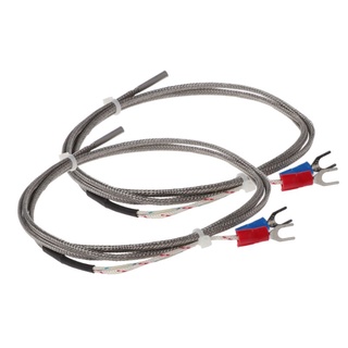 Set 2 cặp nhiệt điện 1m K-Type 0 sang 600 độ đầu dò cảm biến 3x15x1000