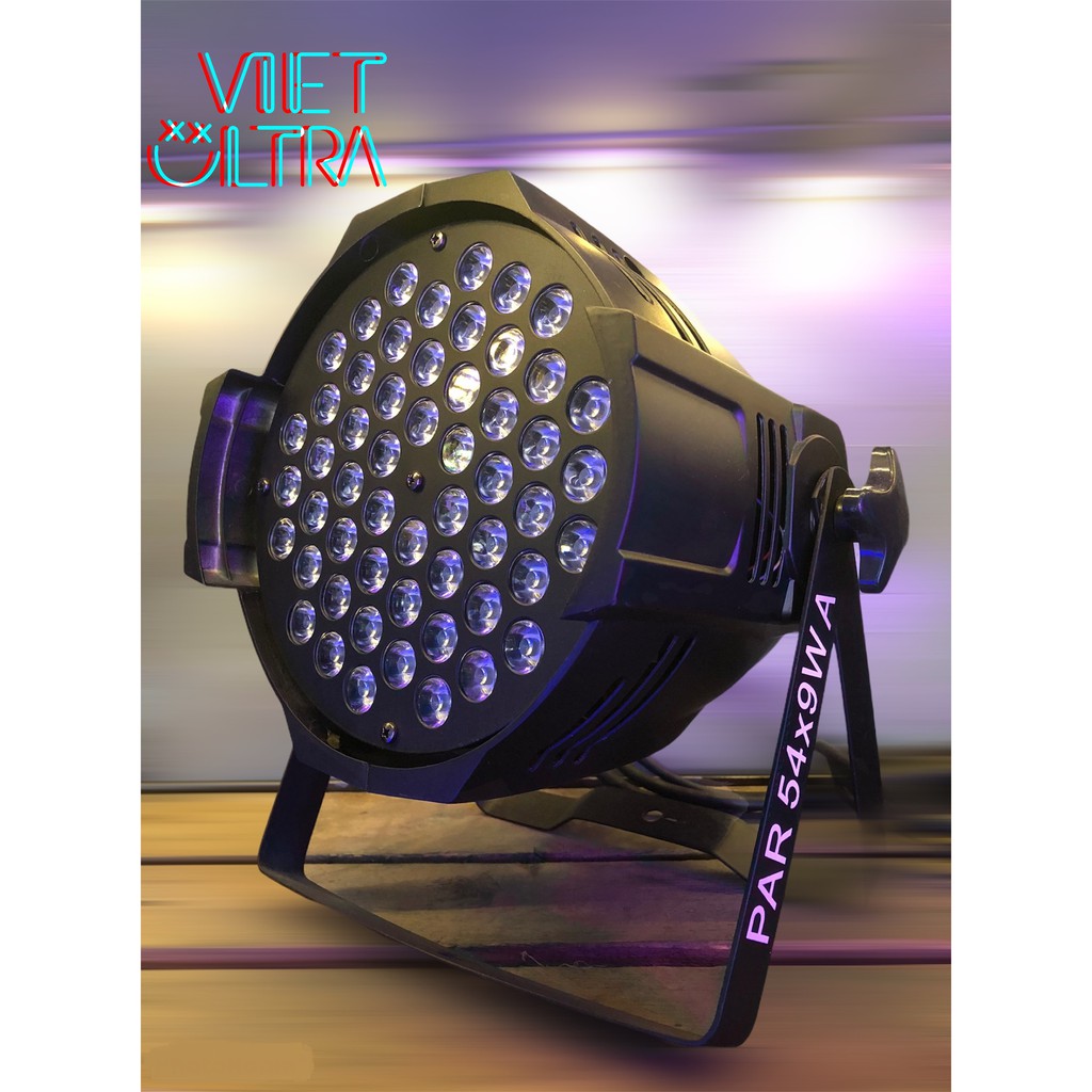 Đèn Par Led 54x9 Full Color VIET ULTRA Cực Sáng | Shopee Việt Nam