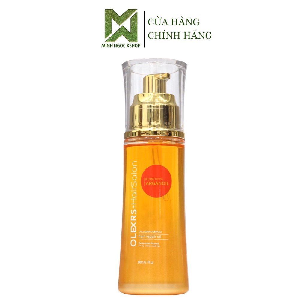 Ảnh Tinh dầu dưỡng tóc phục hồi ngừa trẻ ngọn Olexrs Hair Salon 80ml 4