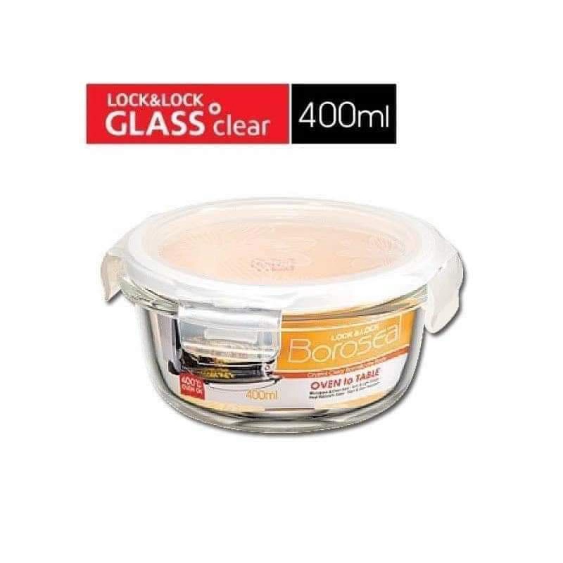 Thố thủy tinh lock&lock 400ml, | Shopee Việt Nam