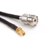 BTM SMA Nữ Sang UHF SO239 PL259 Nữ RG58 Cáp Đuôi Heo RF Đồng Trục Lắp Ráp