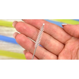 Bộ 5 que chổi cọ rửa ống hút bình tập uống, hút mũi cho bé 15cm