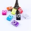 DELMER MP3 Player 3.5mm Gương Walkman thời trang Máy nghe nhạc chống nước bằng kim loại