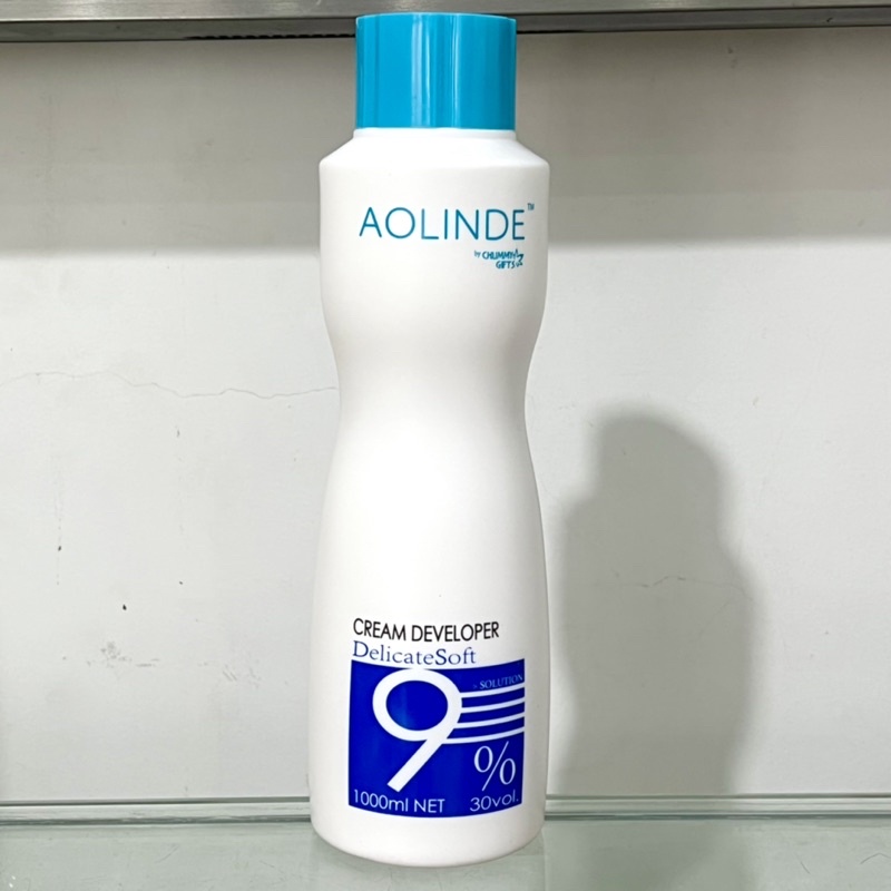 KEM OXY 9% TRỢ NHUỘM TẨY AOLINDE PHA MÀU THỜI TRANG KHÔNG RÁT DA ĐẦU THƠM 1000ML