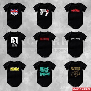 Jumper Baby Band metal Quần áo bé trai, rock, Music Deadsquad, Burgerkill, Megadeth, Greenday, Scorpions, Avenged M5JS