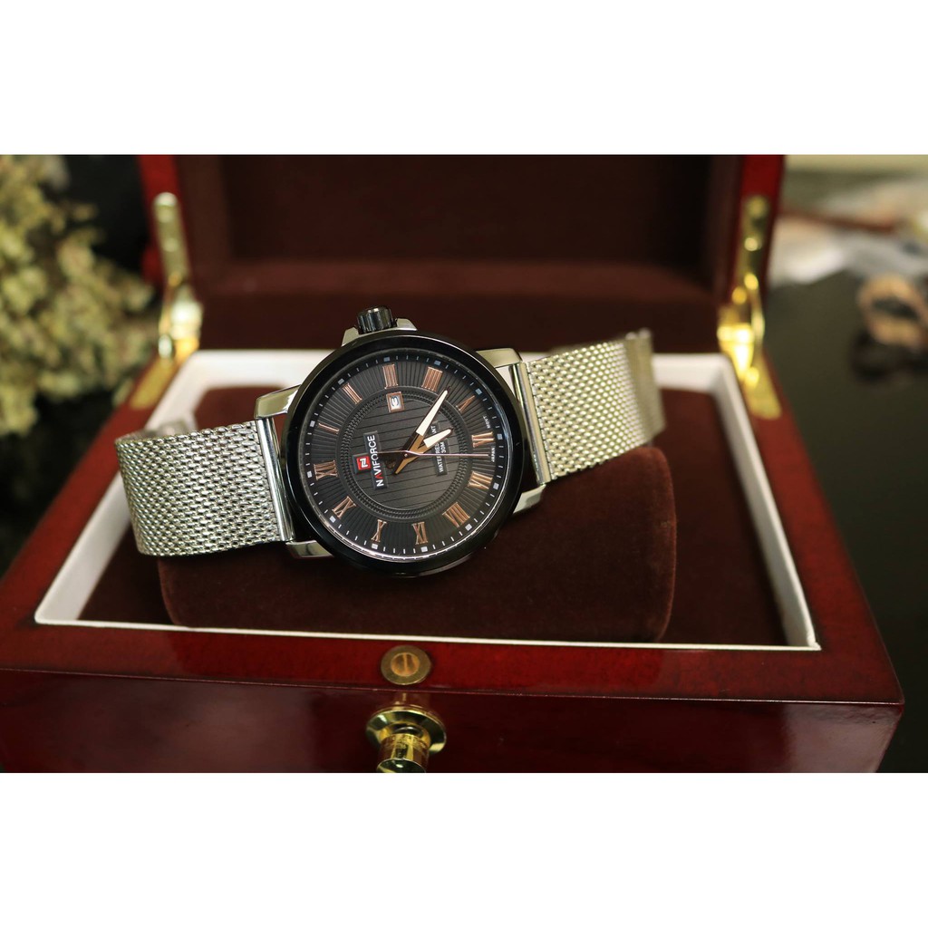 Đồng hồ nam - cao cấp - dây thép đúc | Shopee Việt Nam