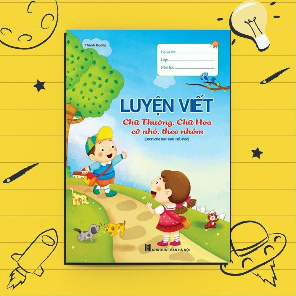 Ảnh Sách - Luyện Viết (Chữ thường, chữ Hoa - cỡ nhỏ, theo nhóm) (Dành cho học sinh tiểu học) 4