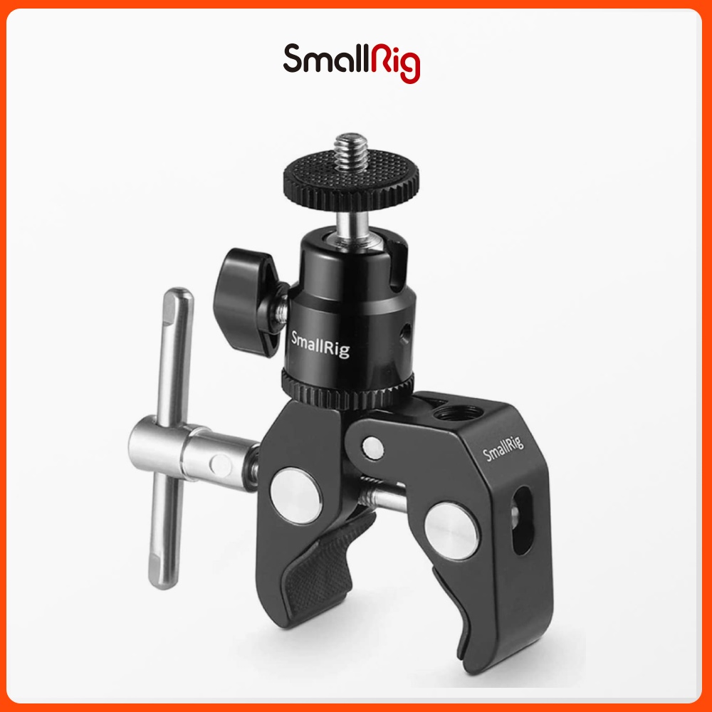 SmallRig Super Clamp Crab Clip Mount Giá Đỡ Siêu Kẹp có gắn đầu bi 1/4 ...