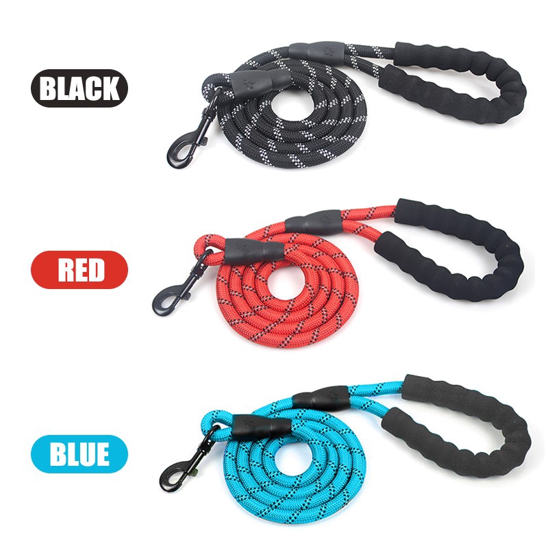 Dây phản quang nylon phát sáng cho xích chó, kéo, đeo, chạy