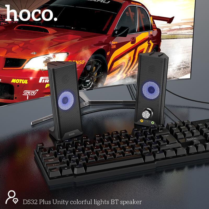 Loa Máy Tính Hoco DS30 / DS32 Plus chính hãng, Tích Hợp Đèn Led Âm ...