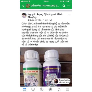 NANO ĐỒNG OXYCLORUA HLC 500ML - ĐẶC TRỊ NẤM BỆNH, VI KHUẨN CÂY TRỒNG, DỪNG BỆNH NHANH CHÓNG, HOÀN TOÀN AN TOÀN