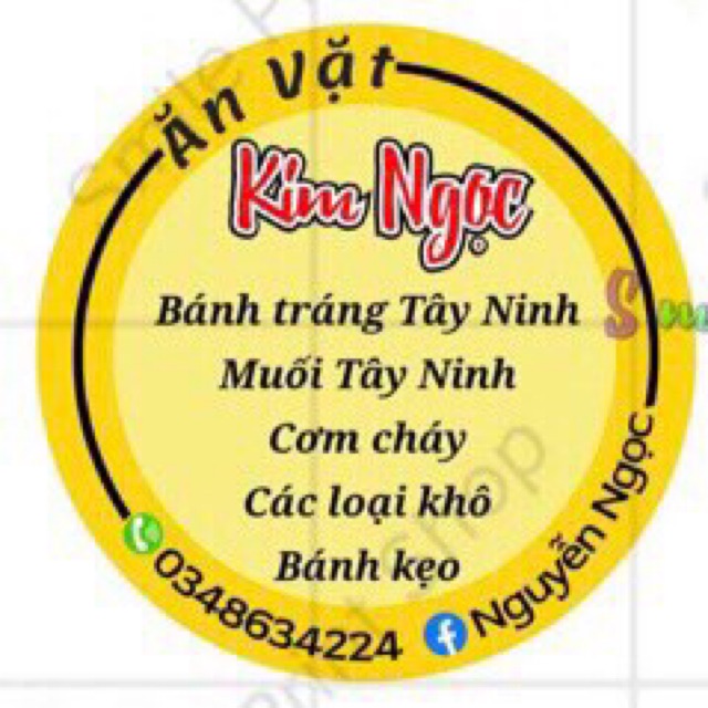 Bánh tráng Kim Ngọc Tây Ninh