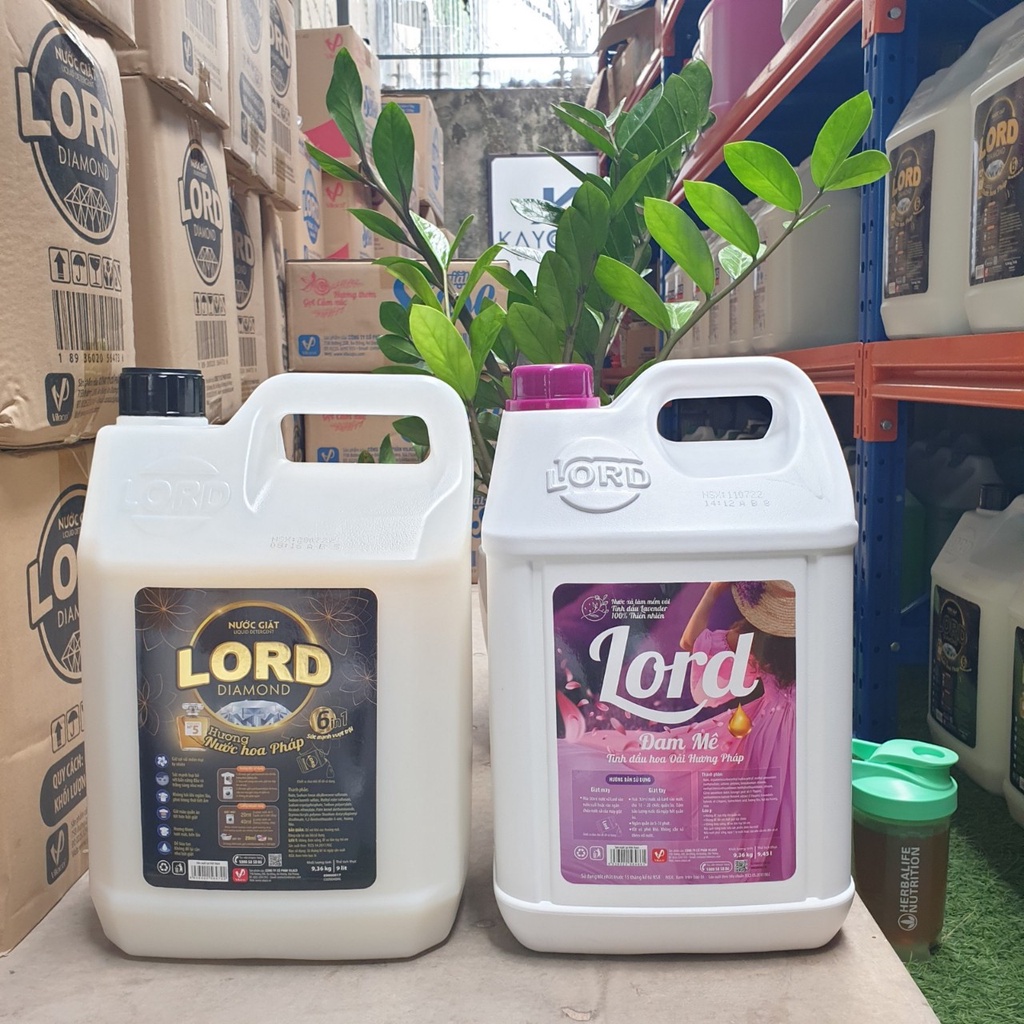 Ảnh Nước giặt Lord diamond hương nước hoa Pháp 10kg 3