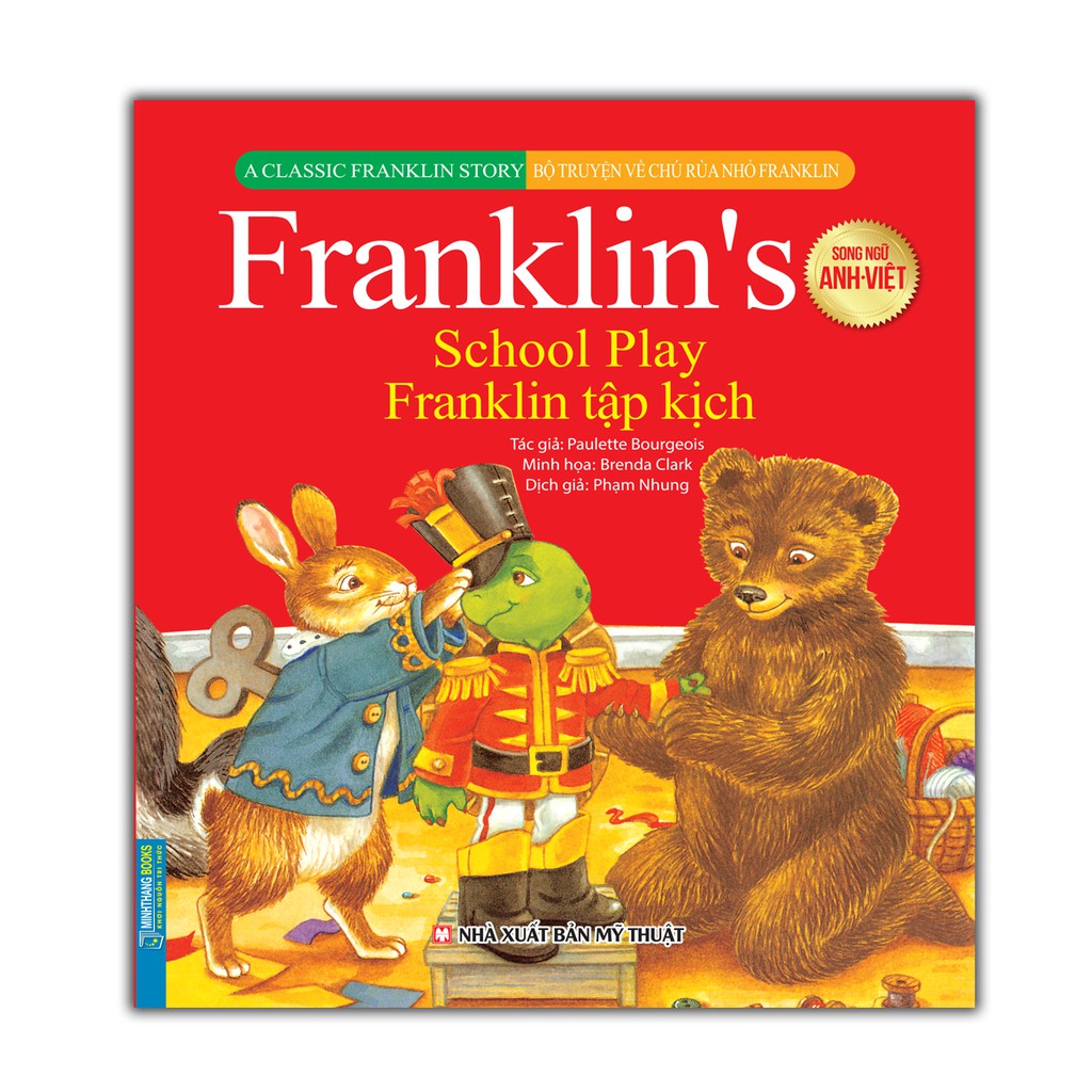 Sách - Bộ truyện về chú rùa nhỏ Franklin-Franklin tập kịch (song ngữ ...