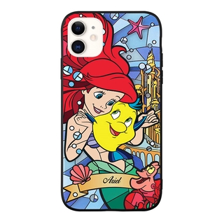 Ốp điện thoại mờ mềm công chúa nàng tiên cá cho iPhone 16 15 14 14Pro 14Plus 14Promax 6 / 6s PIus 7 / 8 / SE 2020 7 / 8PIus X XS XR XSMAX iPhone11 12 13 Pro proMax
