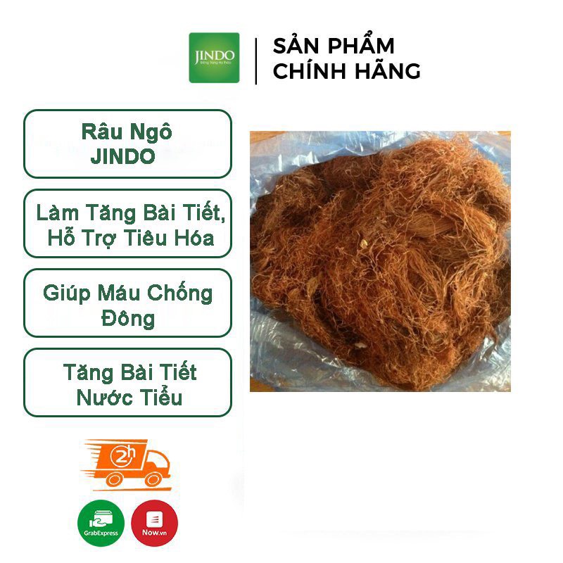 Râu ngô khô thượng hạng Jindo 1kg - hỗ trợ lợi tiểu, thanh nhiệt cơ thể