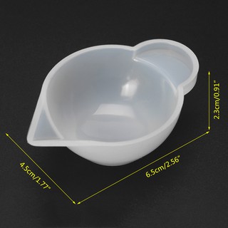 Cốc silicon tự làm trang sức dễ dàng tiện lợi