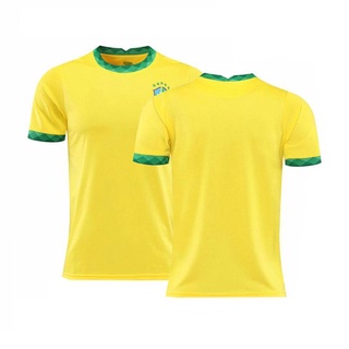 Áo Thun Bóng Đá Quốc Gia Brazil Cho Neymar và Đồng Team - Phù Hợp Mọi Kích Cỡ