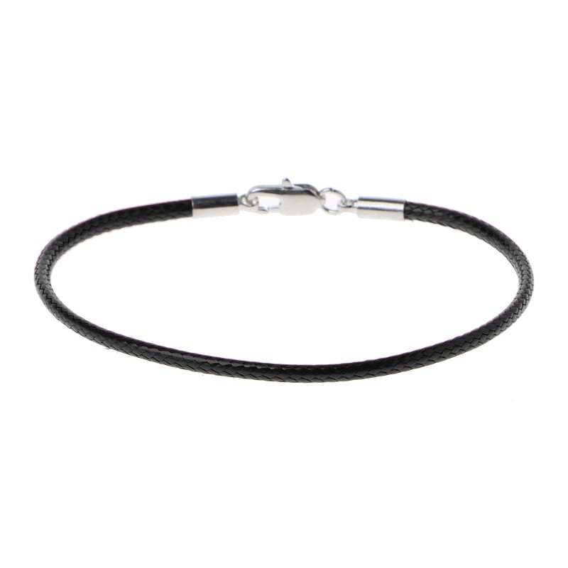 Vòng Tay Da Bện Nhiều Màu coo Mobster clasp