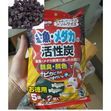 Than hoạt tính GEX Vật liệu lọc nước, khử mùi, làm sạch nước cho bể cá cảnh, thủy sinh- than lọc nước tốt nhất
