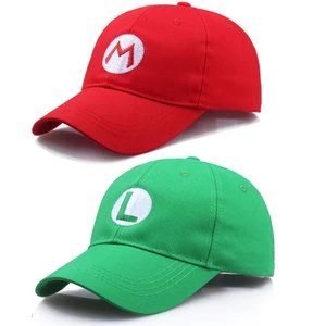 Trò chơi Chic Luigi Super Mario Bros Người lớn Cosplay Mũ bóng chày