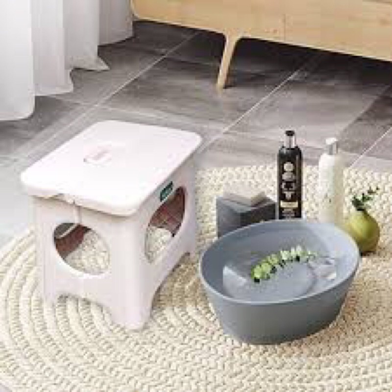 Ghế đẩu gấp gọn 2 size  Hokori Nhựa Việt Nhật , Ghế nhựa Hokori xếp gọn mang đi du lịch tiện lợi