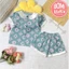 Đồ Bộ Bé Gái Pijama lụa Mango mềm mịn cho bé gái_BM10