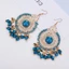 FUHUIOT Hợp Kim Retro Vintage Tua Rua Cho Nữ Dự Tiệc Quà Tặng Phụ Kiện Boho