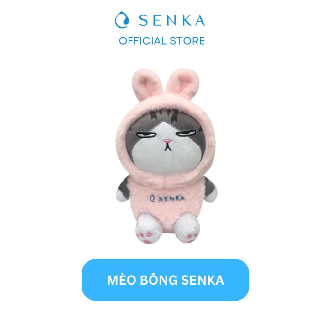 [HB GIFT] Mèo bông Senka hoàng thượng dễ thương | Shopee Việt Nam