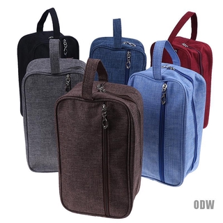 [DFG] Túi đựng mỹ phẩm bằng vải canvas chống thấm nước dành cho nam và nữ