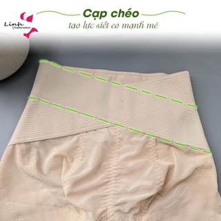 Quần gen nịt bụng giảm mỡ Phương Linh Underwear,nâng mông cạp cao,định hình siết eo chống cuộn,nâng mông chống xệ cao cấ