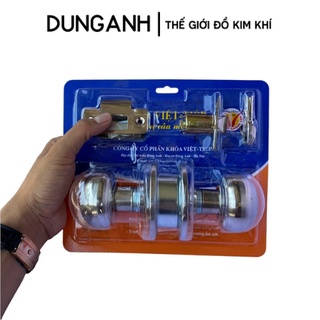 Khoá tay nắm tròn Kim Khí Dung Anh, Khóa đấm Việt Tiệp 04206, khóa đấm