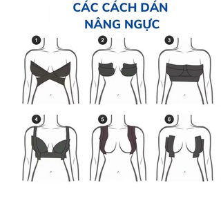 Miếng dán ngực, cuộn dán ngực đa năng tạo khe nâng ngực quyến rủ DEVARI B05