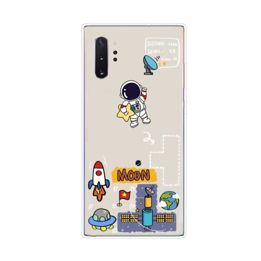 Ốp Điện Thoại TPU Dẻo In Họa Tiết Độc Đáo Thời Trang Cho Samsung Galaxy note 9 10 plus