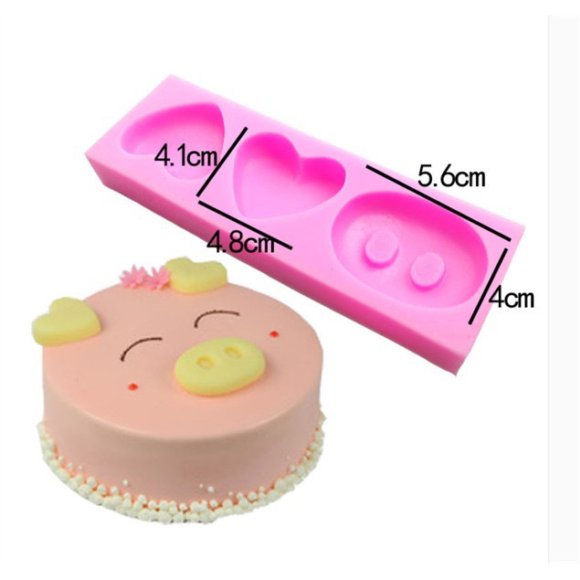 Khuôn tai, mũi heo silicon