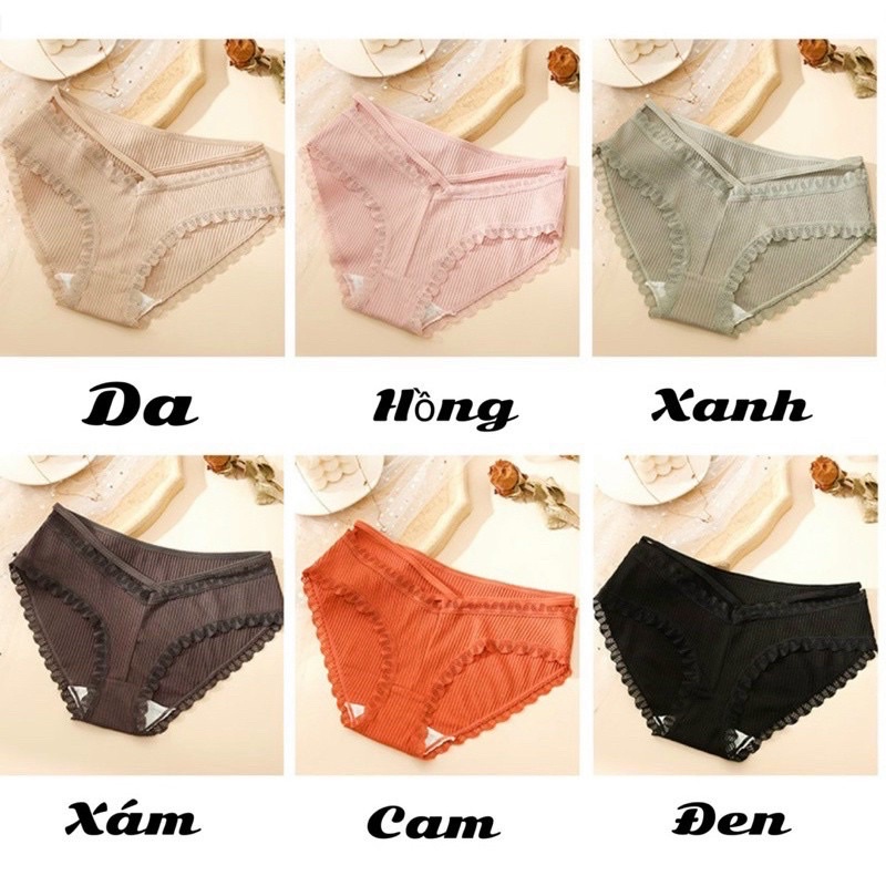 COMBO 10 QUẦN LÓT TĂM VẠT CHÉO 027