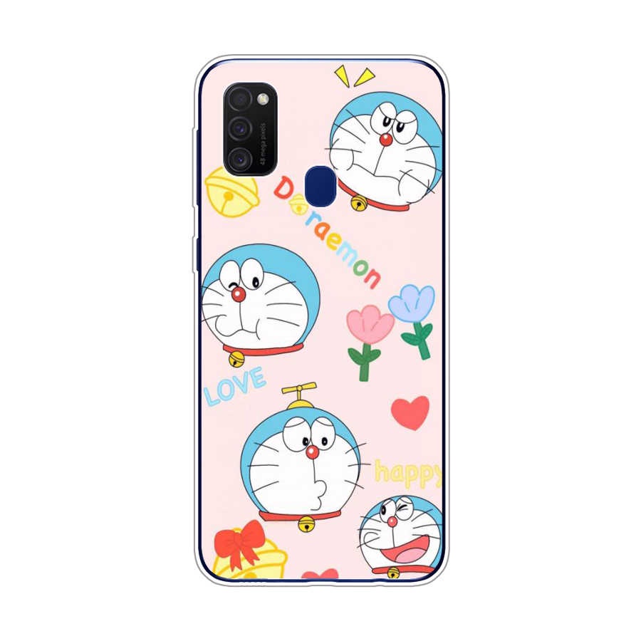 Ốp Điện Thoại TPU Dẻo In Họa Tiết Độc Đáo Thời Trang Cho Samsung Galaxy M01 M10 M11 M21